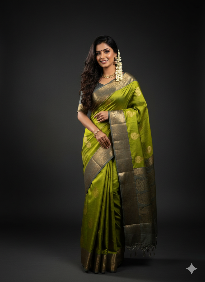 Linen Saree